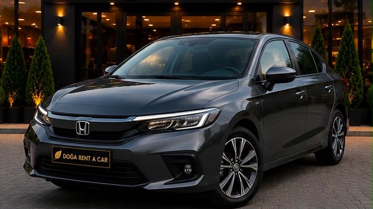 Прокат машины в Кемере Honda City — прокат авто в Турции