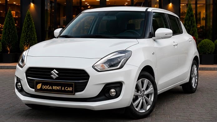 Suzuki Swift аренда машины в Кемере — прокат авто в Турции