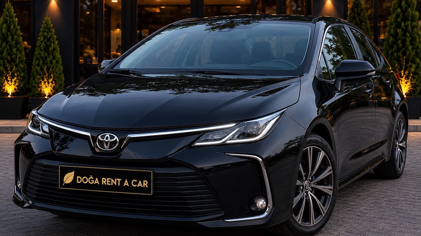 Toyota Corolla прокат машины в Кемере — прокат авто в Турции